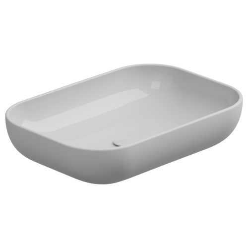 Раковина GSG Ceramic Design Easy 60см EALAVRE60BI000/001 накладная цвет белый