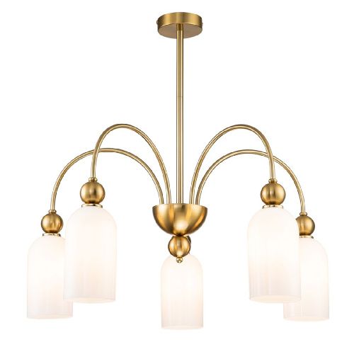 Люстра на штанге Escada Ode (Оде) 686/5PL Copper