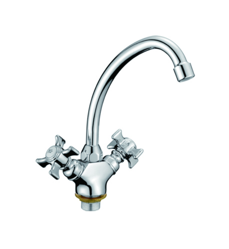 Смеситель для кухни D-Lin D156807-G на мойку хром