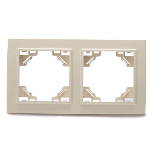 Рамка двухместная горизонтальная Stekker PFR00-9002-02 39241