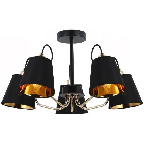 Люстра на штанге Illumico IL6120-5COU-79 BK GD