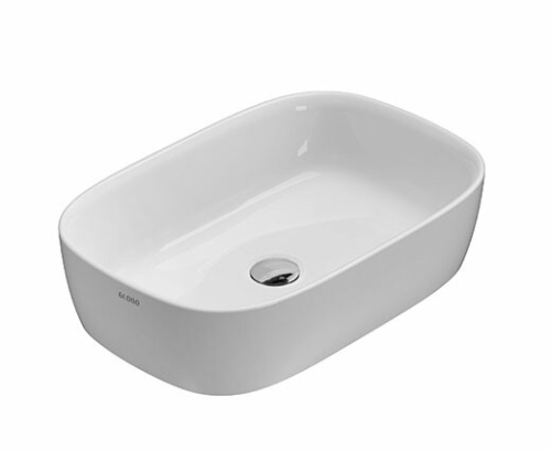 Раковина Globo GENESIS 60 см GE045BI накладная цвет белый