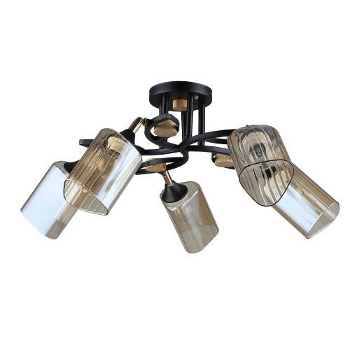 Люстра потолочная Arte Lamp Glamore (Гламоре) A5076PL-5BK