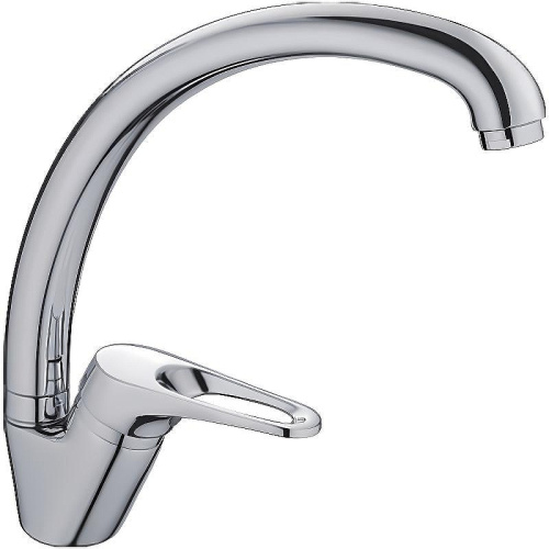 Смеситель для кухни Haiba HB13 HB4113 на мойку хром