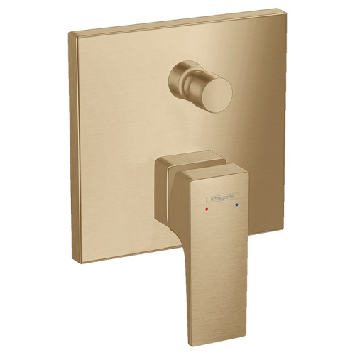 Смеситель для ванны и душа Hansgrohe Metropol 32546140 встраиваемый в стену бронза