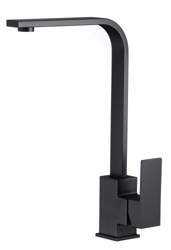 Смеситель для кухни D-Lin H155324-A на мойку черный