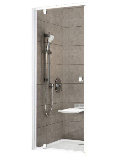 Душевая дверь Ravak Pivot 03G40101Z1 81,1x190 стекло прозрачное профиль белый