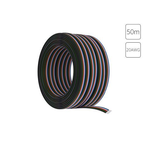 Провод 5-жильный для светодиодной ленты RGBW 50м, 20AWG Arte Lamp Strip-accessories (Стрип-аццессориес) A20-5W