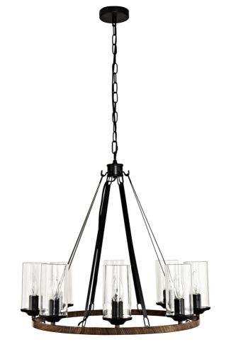 Люстра подвесная Arte Lamp Dalim (Далим) A7014SP-8BK