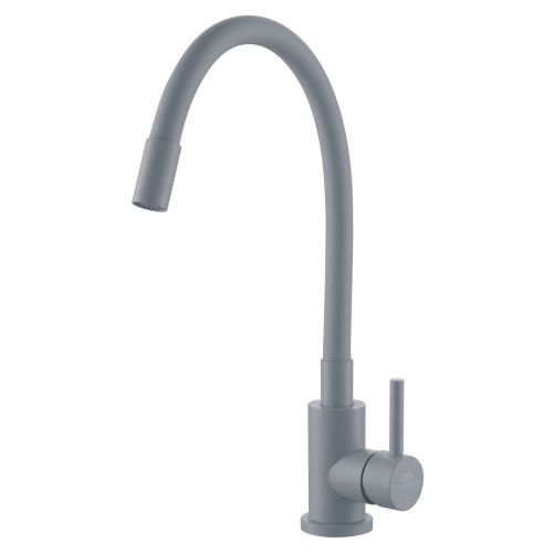 Смеситель для кухни Fashun A54101N-12A на мойку серый