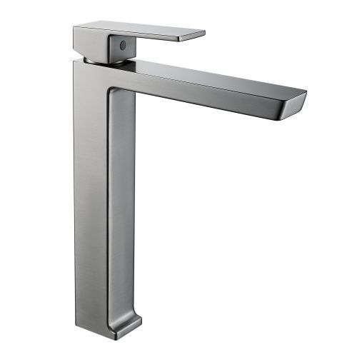 Смеситель Rose R1811T-1 на раковину серый