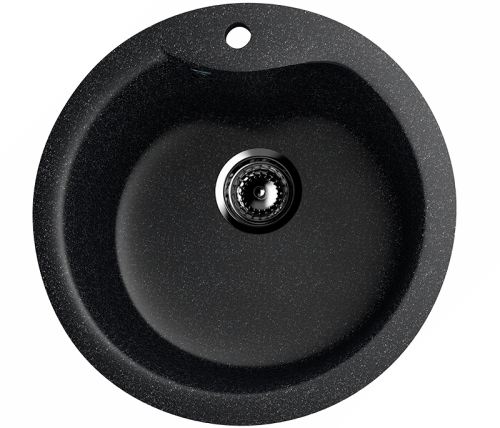 Кухонная мойка Ulgran Classic U-102-308 48х48 цвет черный
