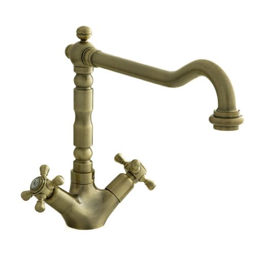 Смеситель для кухни Clever WITH2 ANTIGONA 61773 на раковину бронза