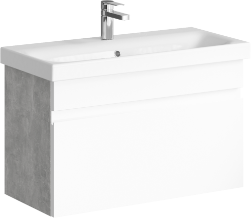 Тумба под раковину Aqwella Smart SRT0108BS 76,5x35,5x46 подвесная