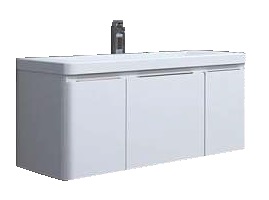Тумба под раковину Aquaton Шерилл 1A206301SH010 105х45,7х44 подвесная