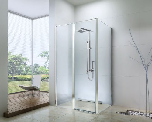 Душевой уголок Berges URBAN 061011 90х90 стекло прозрачное профиль хром без поддона