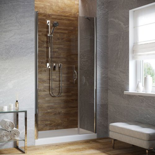 Душевая дверь Vegas-Glass EP-F-2 LUX EP-F-2 LUX 105 8 7 L 105х200 стекло тонированное профиль хром глянцевый