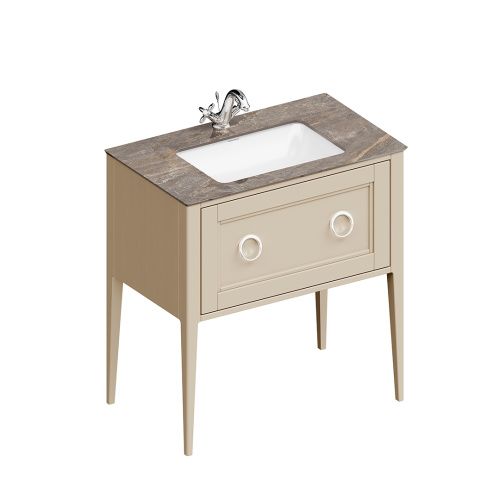 Тумба под раковину Kerama Marazzi PLAZA PL.CN.80.1\CAP.M 80х47х84 напольная цвет бежевый