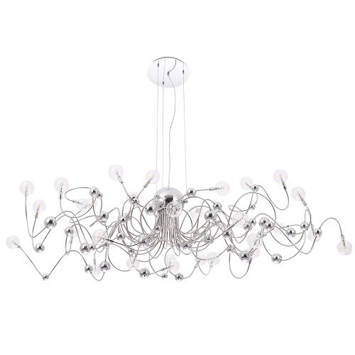 Люстра подвесная Crystal Lux Medusa (Медуса) MEDUSA SP30 CHROME