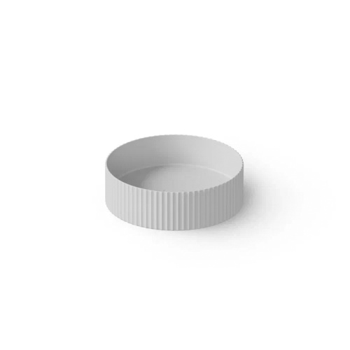 Раковина керамическая Dea Design Washbasins DD9812 400 18 40х40 накладная цвет белый без отверстий под смеситель