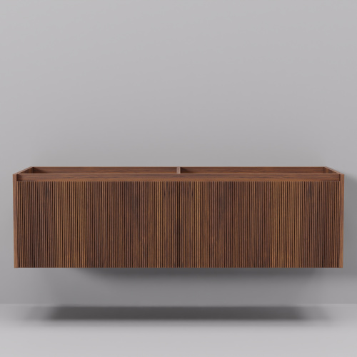 Тумба под раковину ArtDecco Camilla (Камилла) ACM14W22D000 140x45x40 подвесная цвет черный орех