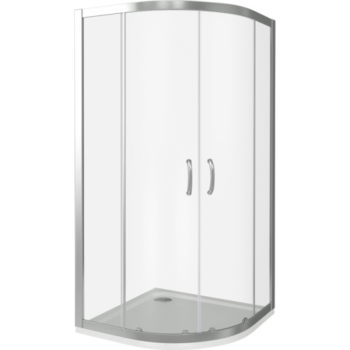 Душевой уголок Good Door INFINITY ИН00002 80х80 стекло прозрачное профиль хром глянцевый