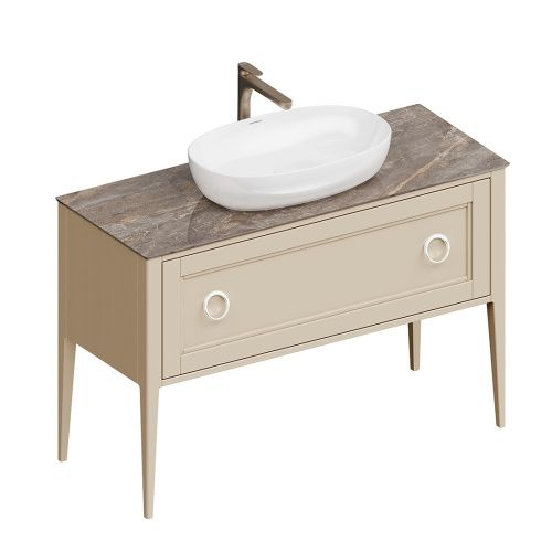 Тумба под раковину Kerama Marazzi PLAZA PL.CN.120.1+1\CAP.M 120х47х81 напольная цвет бежевый