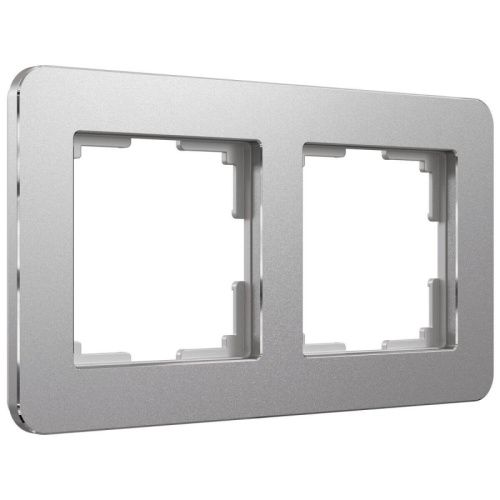 Рамка на 2 поста Werkel Platinum (Платинум) 4690389184444