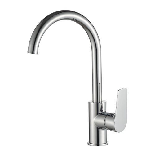 Смеситель для кухни Voda HI 519 на мойку хром