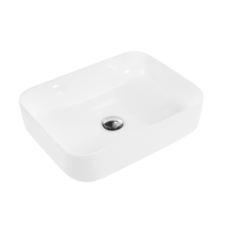 Раковина BelBagno 39 см BB1304 накладная цвет белый глянцевый