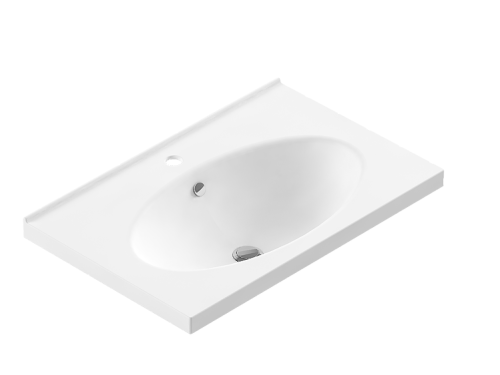 Раковина Sanita Luxe Next 72 см NXT70SLWB01 накладная цвет белый
