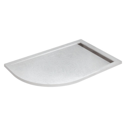 Душевой поддон Cezares TRAY-AS-RH-120/90-550-30-W-R 120х90 искусственный мрамор белый