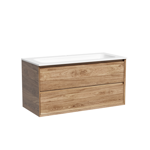 Тумба под раковину Sancos Marmi 2.0 MR2.0100ECH 100х45х52 подвесная цвет дуб чарльстон