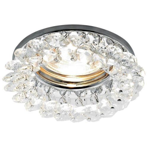 Светильник встраиваемый Ambrella Light Crystal (Црыстал) K206 CL/CH