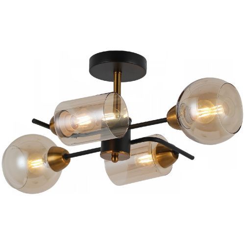 Люстра на штанге Illumico IL8243-4COU-79 BK BR
