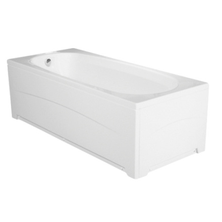 Ванна акриловая Cezares ECO ECO-130-70-40-W37 130х70 пристенная прямоугольная