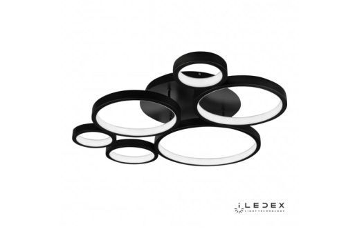 Люстра потолочная iLedex Ring Star (Ринг Стар) 9004-6-X-T BK