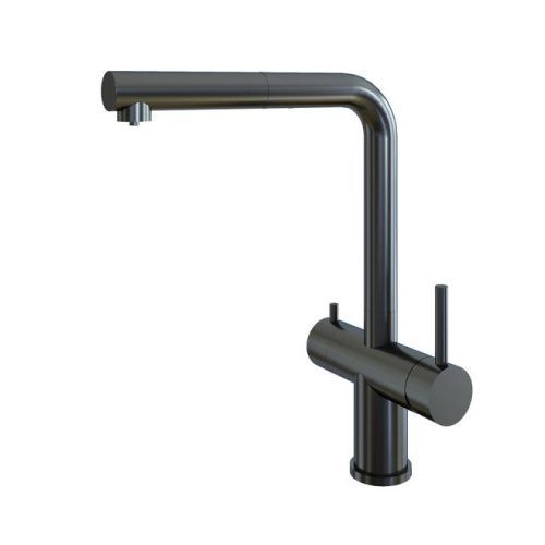 Смеситель для кухни Grandex Aqua Handy-P 9020963 на мойку графит