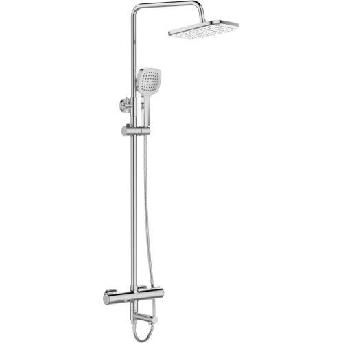 Душевая стойка Orange Thermo T02S4-911cr настенная цвет хром с термостатом