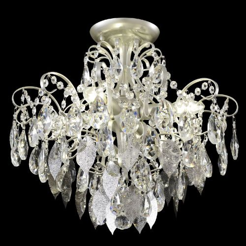 Светильник потолочный Crystal Lux Esmiralda (Есмиралда) ESMIRALDA PL4 SILVER