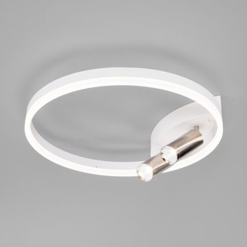 Люстра потолочная Eurosvet Luminari (Луминари) 90247/3 белый/хром Smart