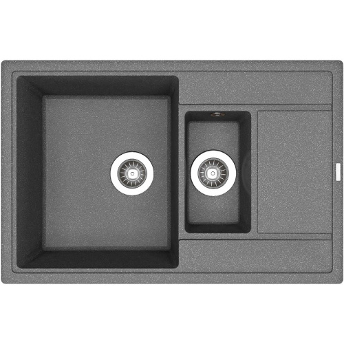 Кухонная мойка Florentina Липси 780_К 20.250.D0780.102 51х78 цвет черный