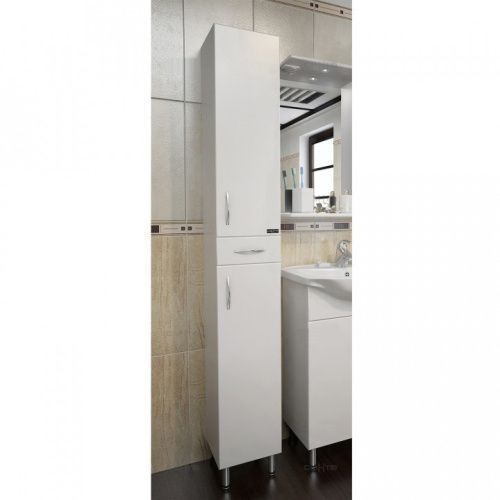 Шкаф-пенал СанТа Стандарт 501002 30х31х181 напольный цвет белый