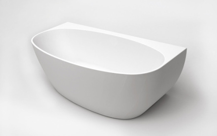 Ванна акриловая BelBagno BB83-1700-W0 170х79,5 пристенная овальная