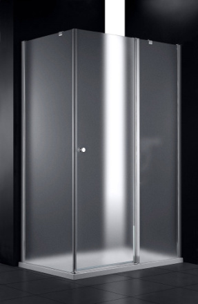 Душевой уголок Cezares ELENA ELENA-W-AH-1-90/80-P-Cr-R 90х80 стекло рифленое профиль хром глянцевый без поддона