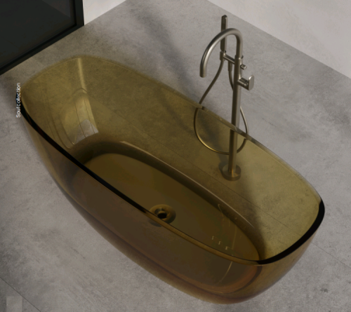 Ванна из полиэфирной смолы Dea Design Soul DD8630 1700 R6 170х72 отдельностоящая прямоугольная