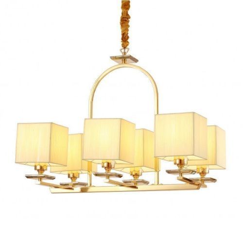 Люстра подвесная Lumina Deco Liniano (Линиано) LDP 17100-6 GD