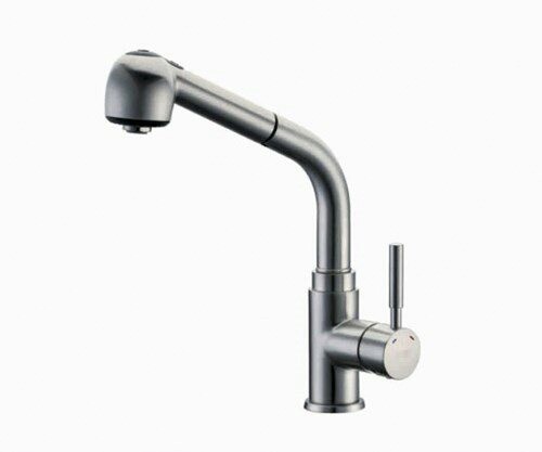 Смеситель для кухни WasserKRAFT Wern 4200 4266 на мойку/столешницу никель без термостата