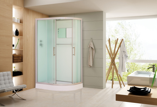 Душевая кабина Esbano ELEGANCIA ESKB115CRL 85х115 ассиметричная