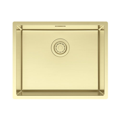 Мойка LASSAN 54 UNI, нерж. сталь, LA54-LG, светлое золото, 540х440мм, Paulmark